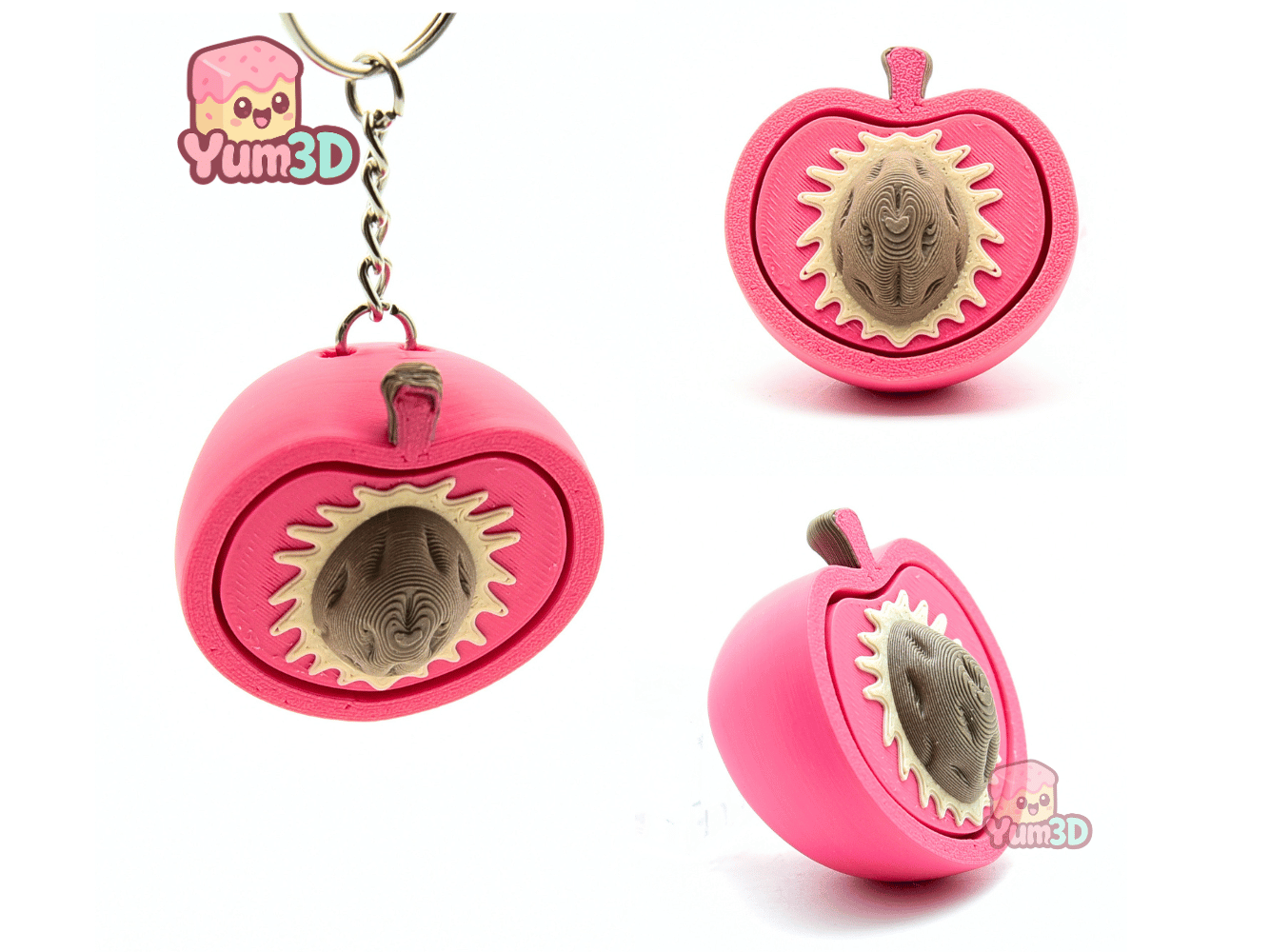Yum3D-Playful Apricot Fidget Clicker Keychain_02.png