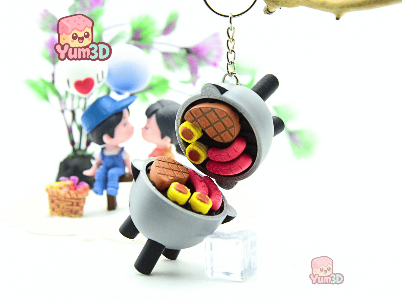 Yum3D-Playful Bbq Grill Buddy Fidget Clicker Keychain_06.png