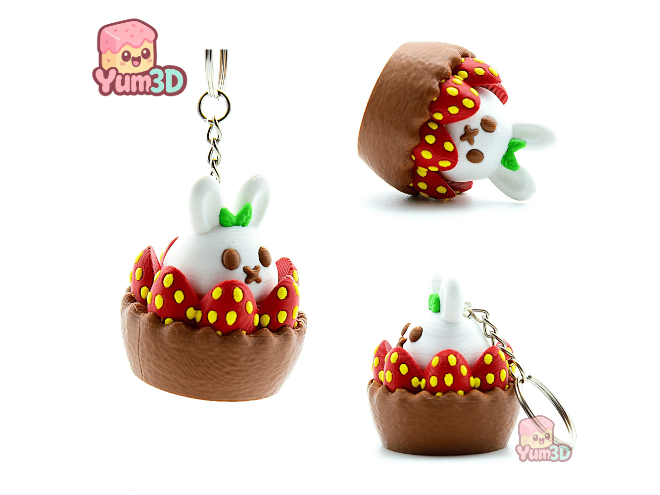 Yum3D-Strawberry Tart Bunny Fidget Clicker Keychain_02.png