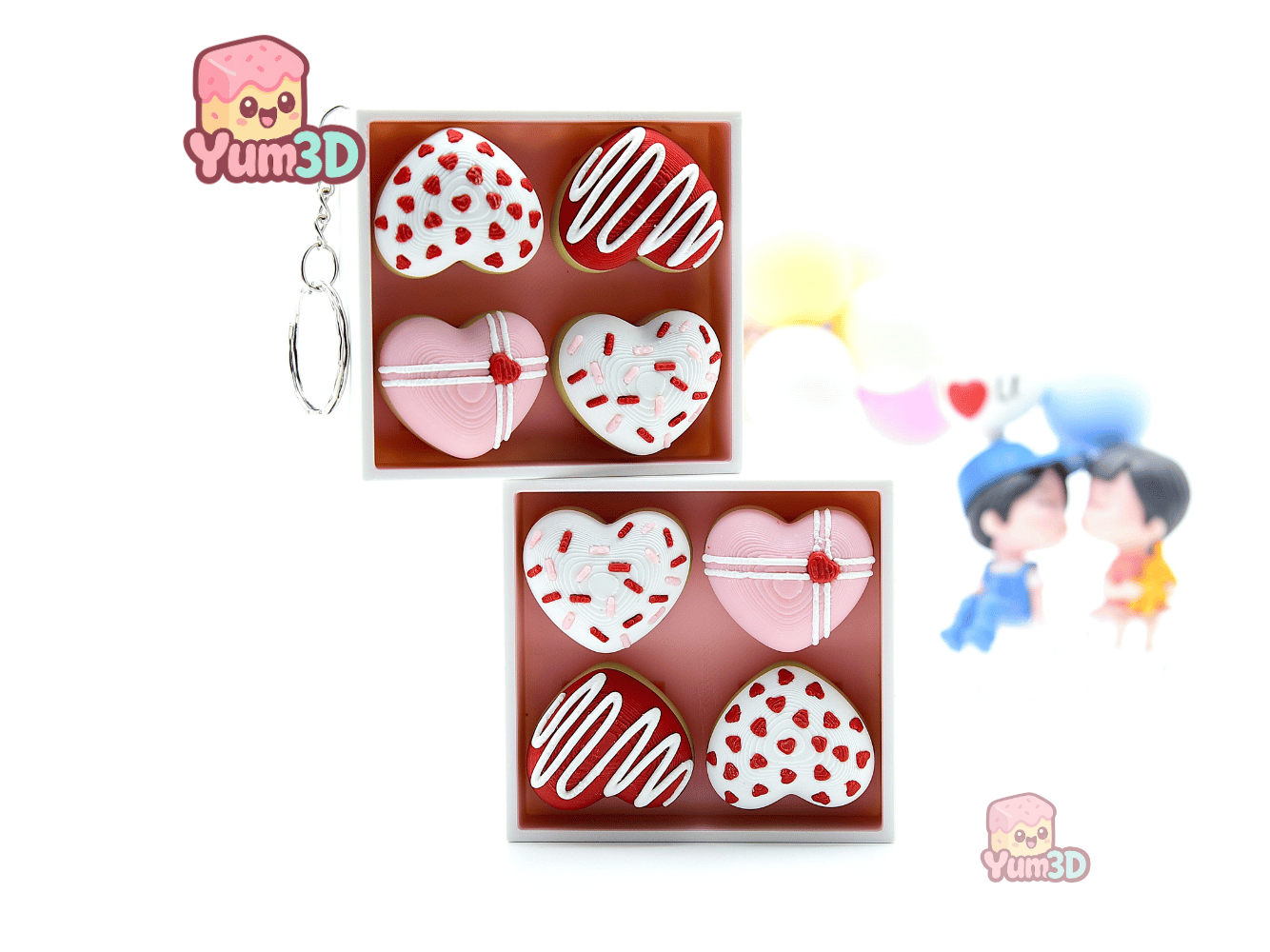 Yum3D-Valentine Donut Box Fidget Clicker Keychain_09.png