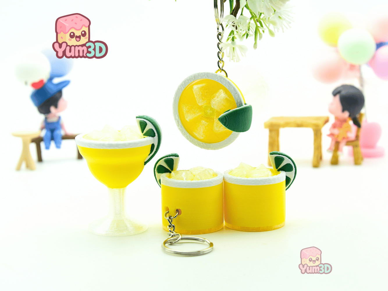 Yum3D-Margarita Set of Clicker Keychains_06.png