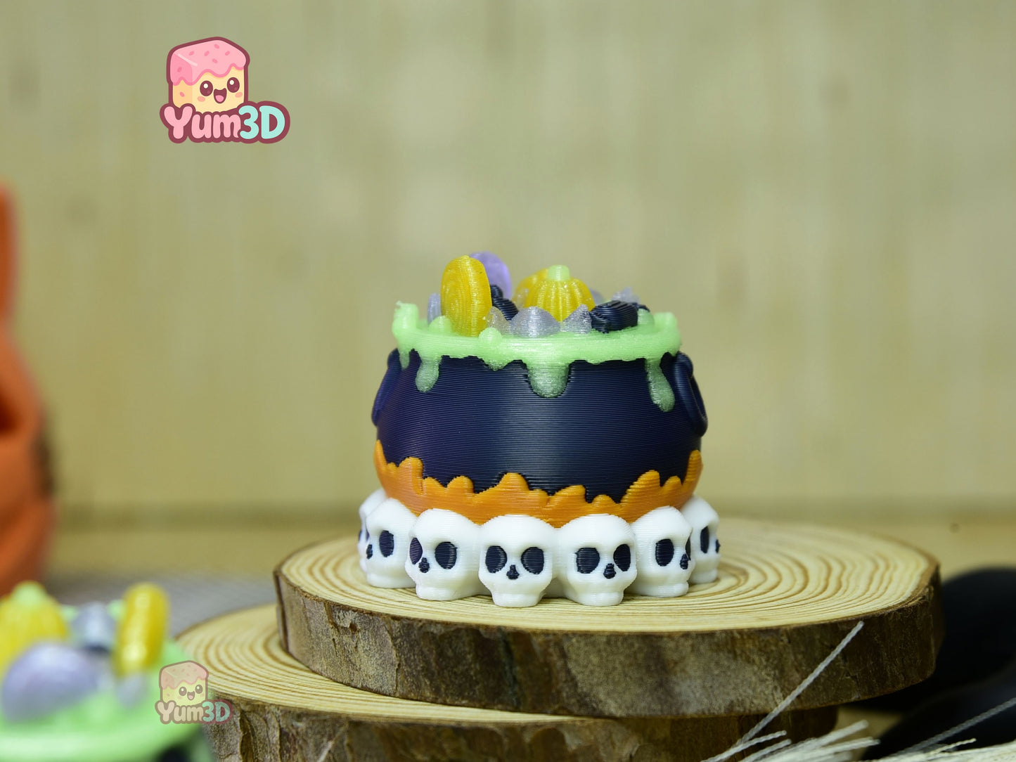 Yum3D-Halloween Potion Cauldron Fidget Led Clicker Keychain_05.jpg