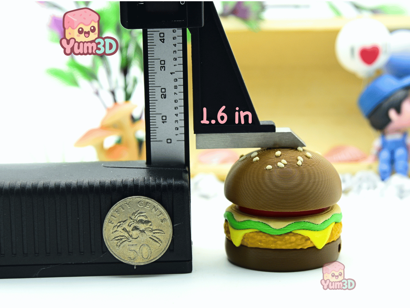 Yum3D-Chicken Hamburger Fidget Clicker Keychain_04.png