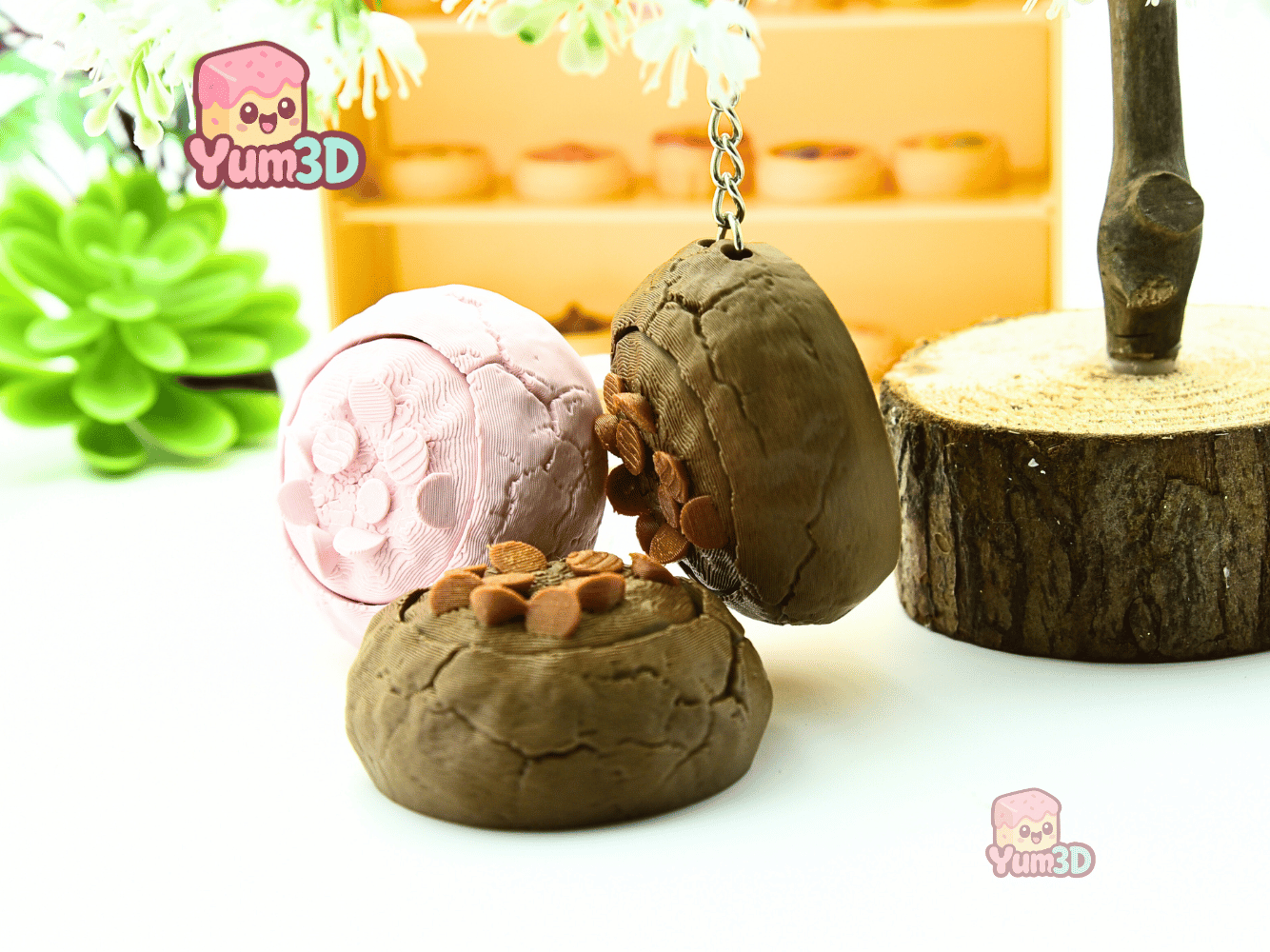 Yum3D-Chocolate Chip Cookie Fidget Clicker Keychain_05.png