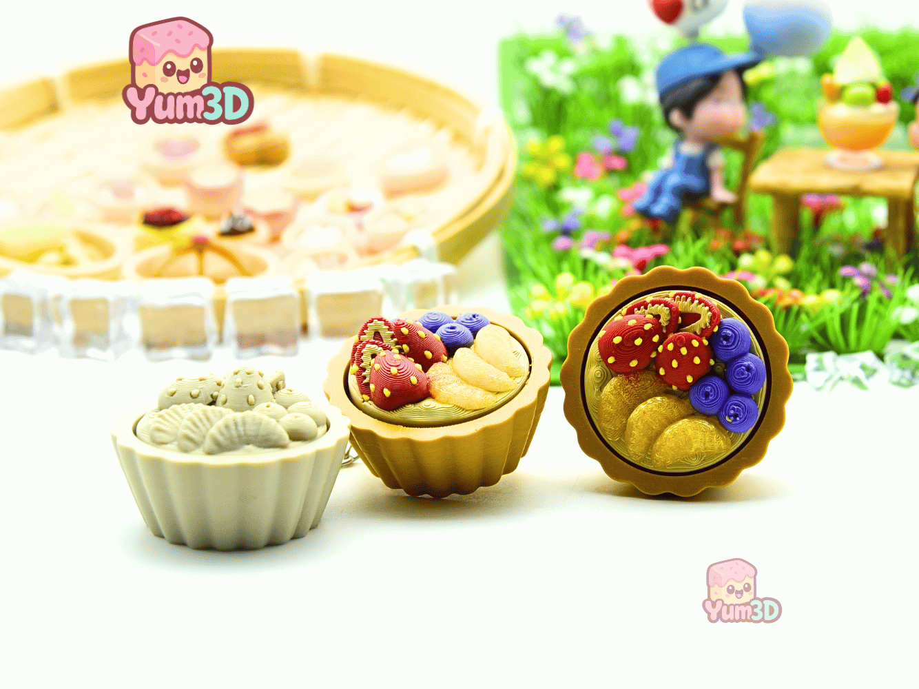 Yum3D-Fruit Cream Tart Fidget Clicker Keychain_08.png