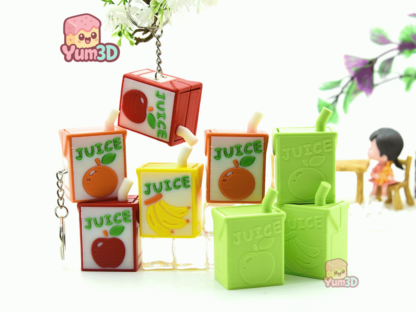 Yum3D-Kawaii Juices Box Set of Clicker Keychains_05.png