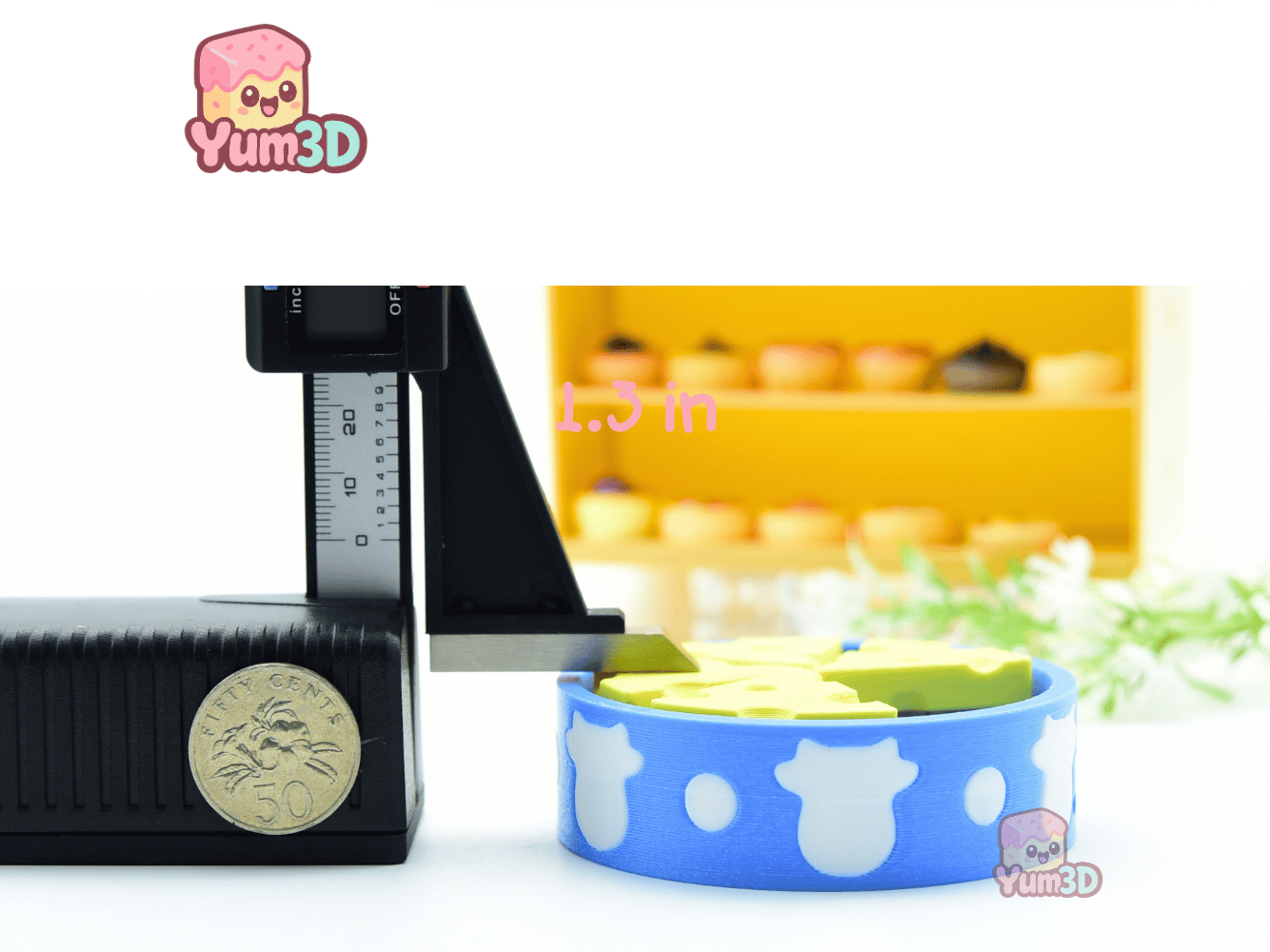 Yum3D-Cheese Slice Box Set of Clicker Keychains_04.png