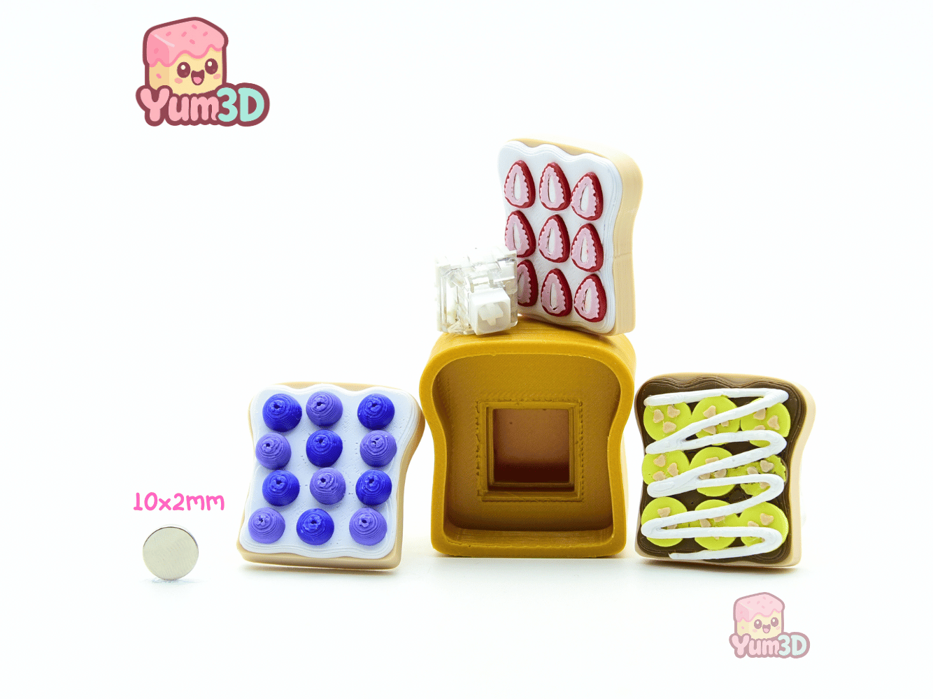 Yum3D-Sweet Toast Fidget Clicker Keychain_03.png