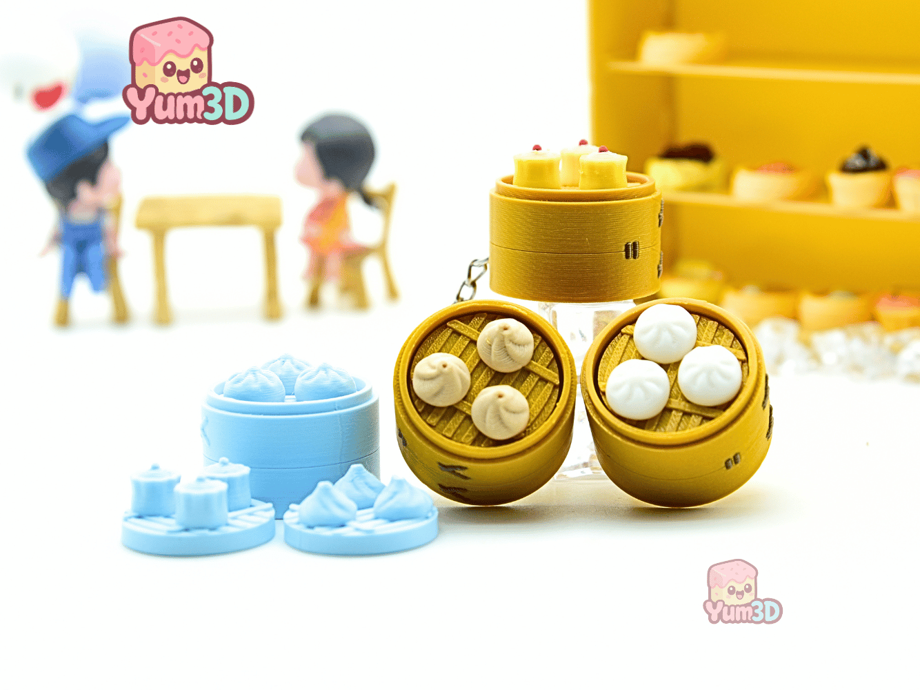 Yum3D-Dim Sum Steamer Basket Set of Clicker Keychains_08.png
