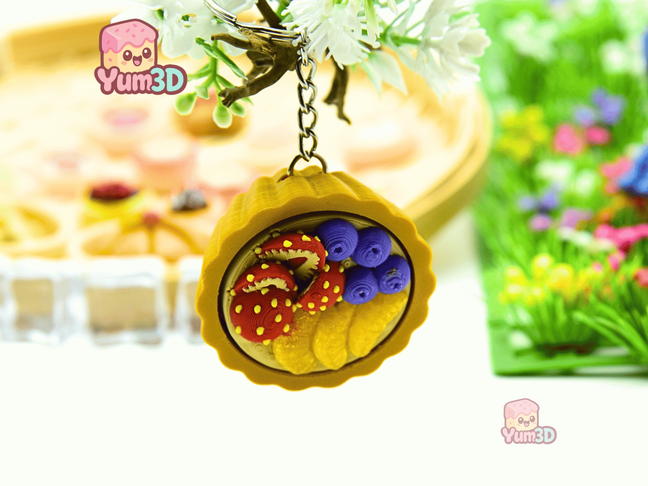 Yum3D-Fruit Cream Tart Fidget Clicker Keychain_07.png