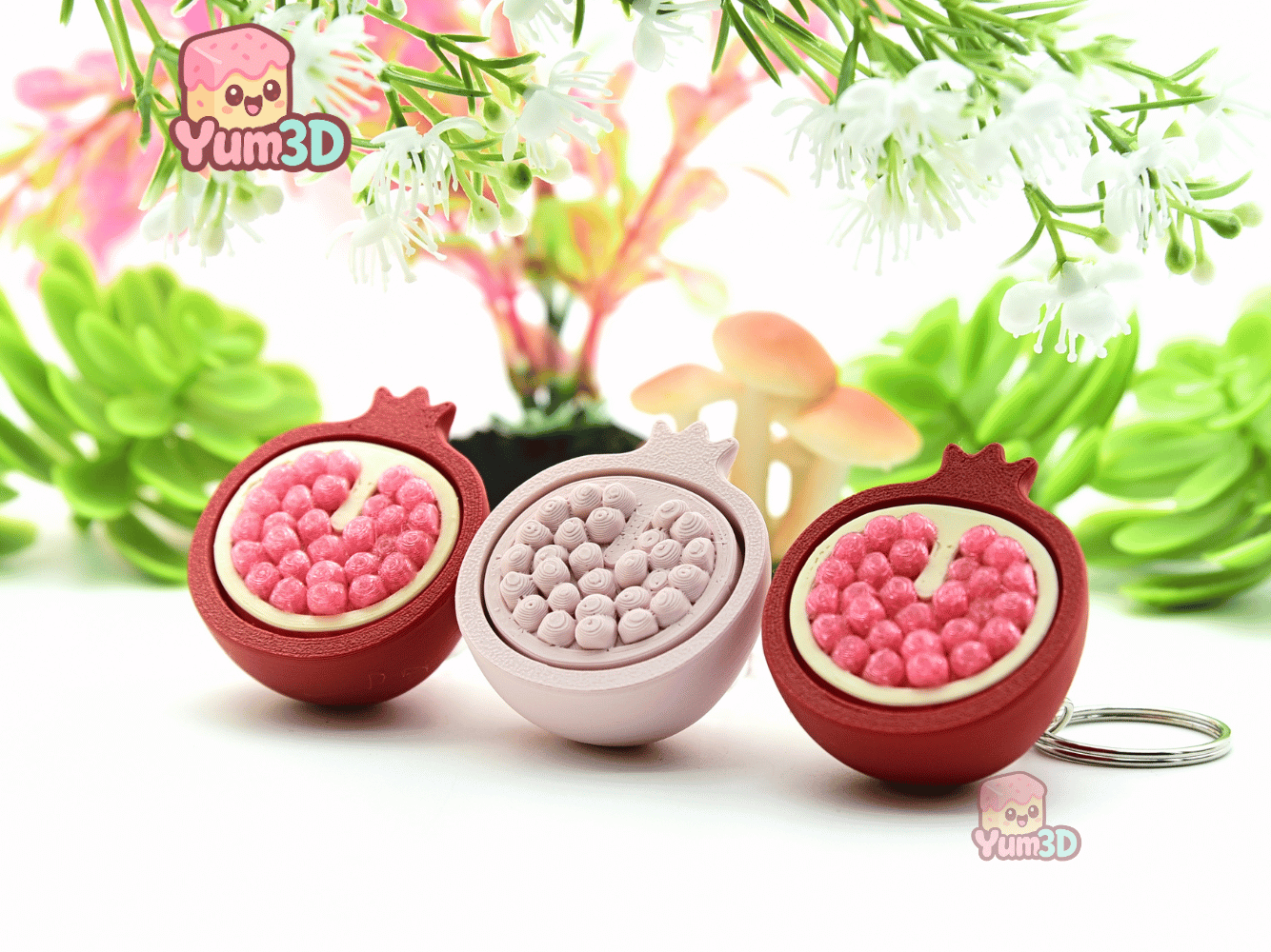 Yum3D-Clicky Pomegranate Fidget Clicker Keychain_08.png