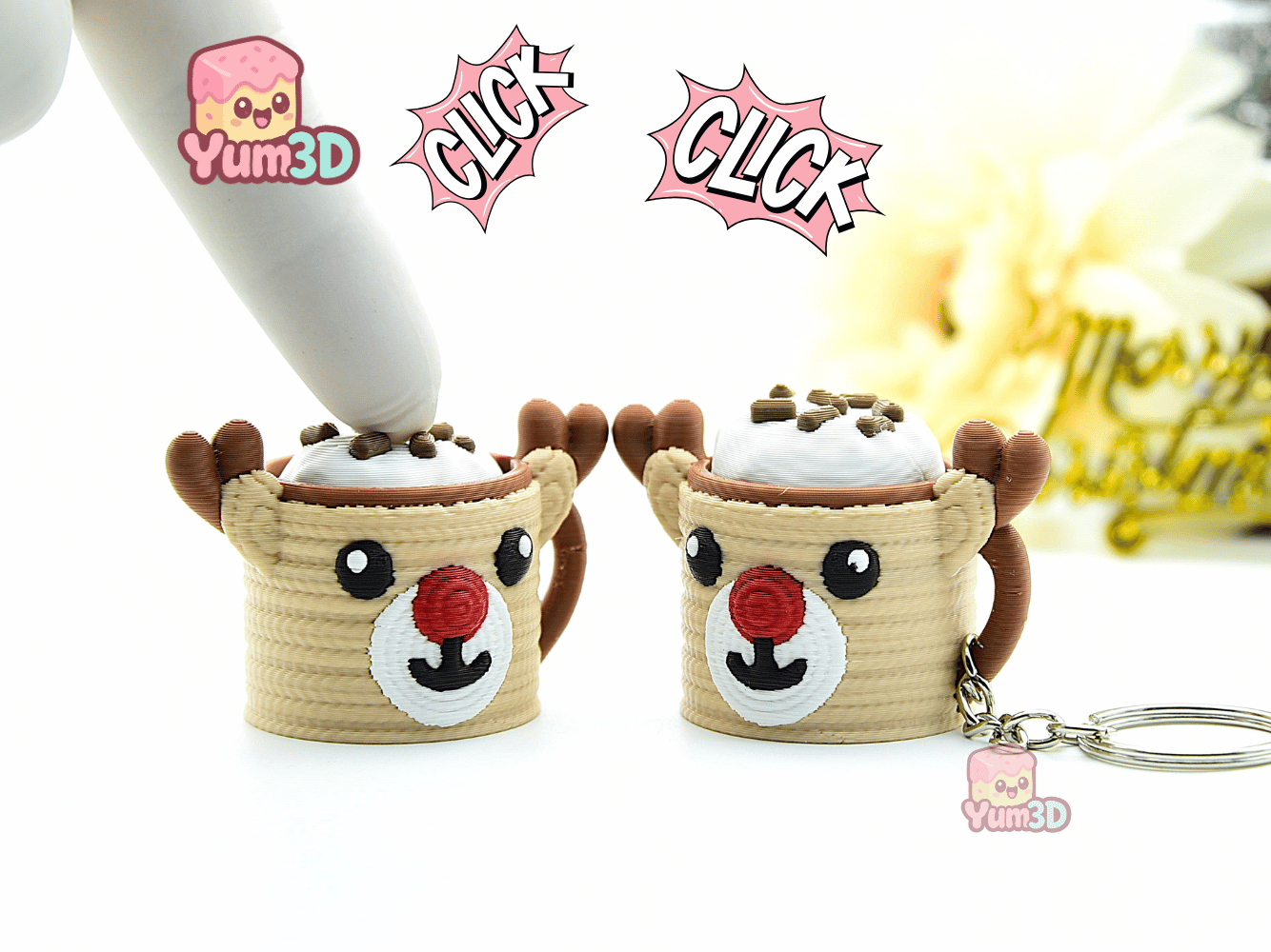 Yum3D-Christmas Reindeer Cup Fidget Clicker Keychain_01.png