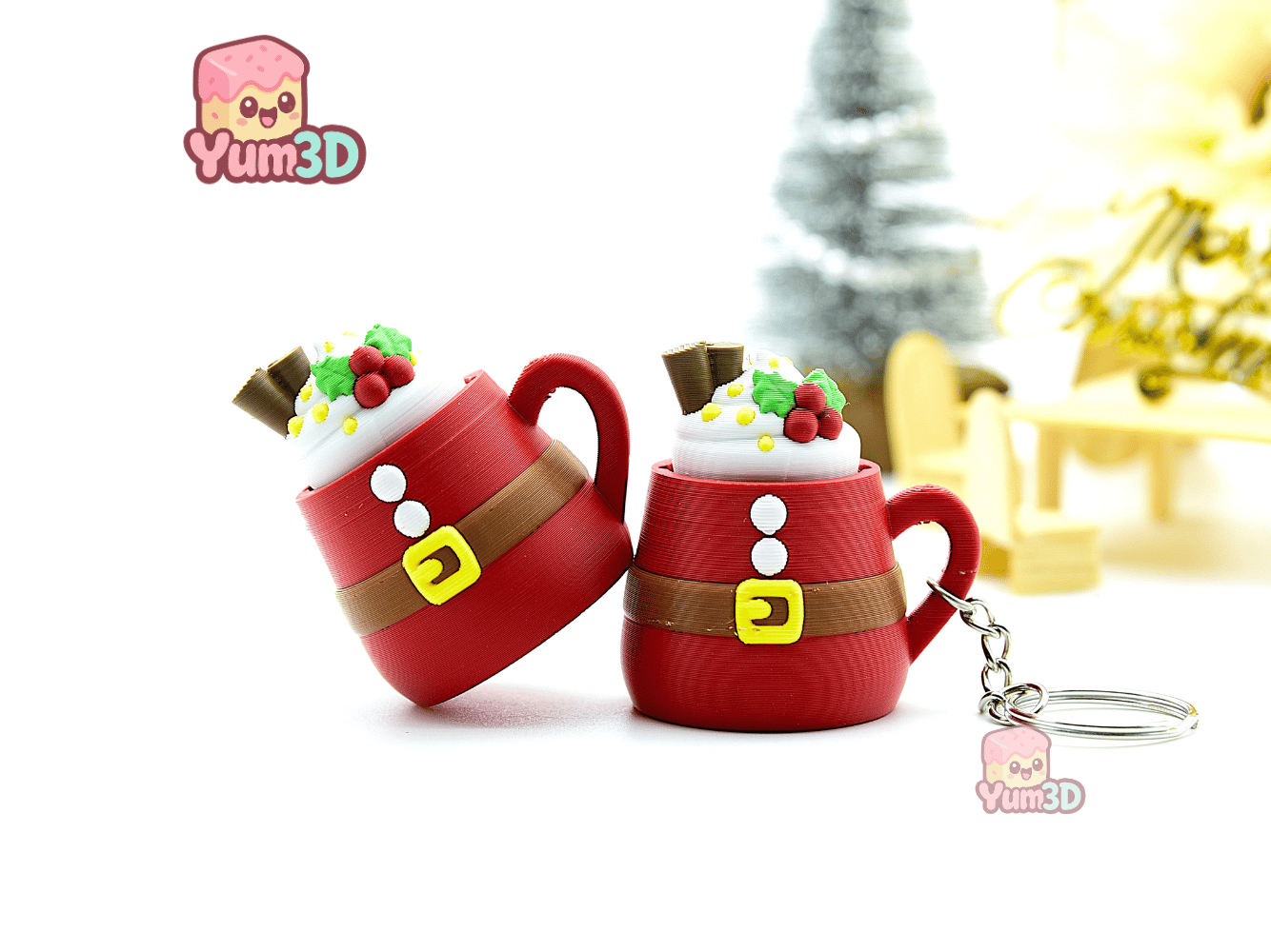 Yum3D-Christmas Santa Mug Fidget Clicker Keychain_09.png