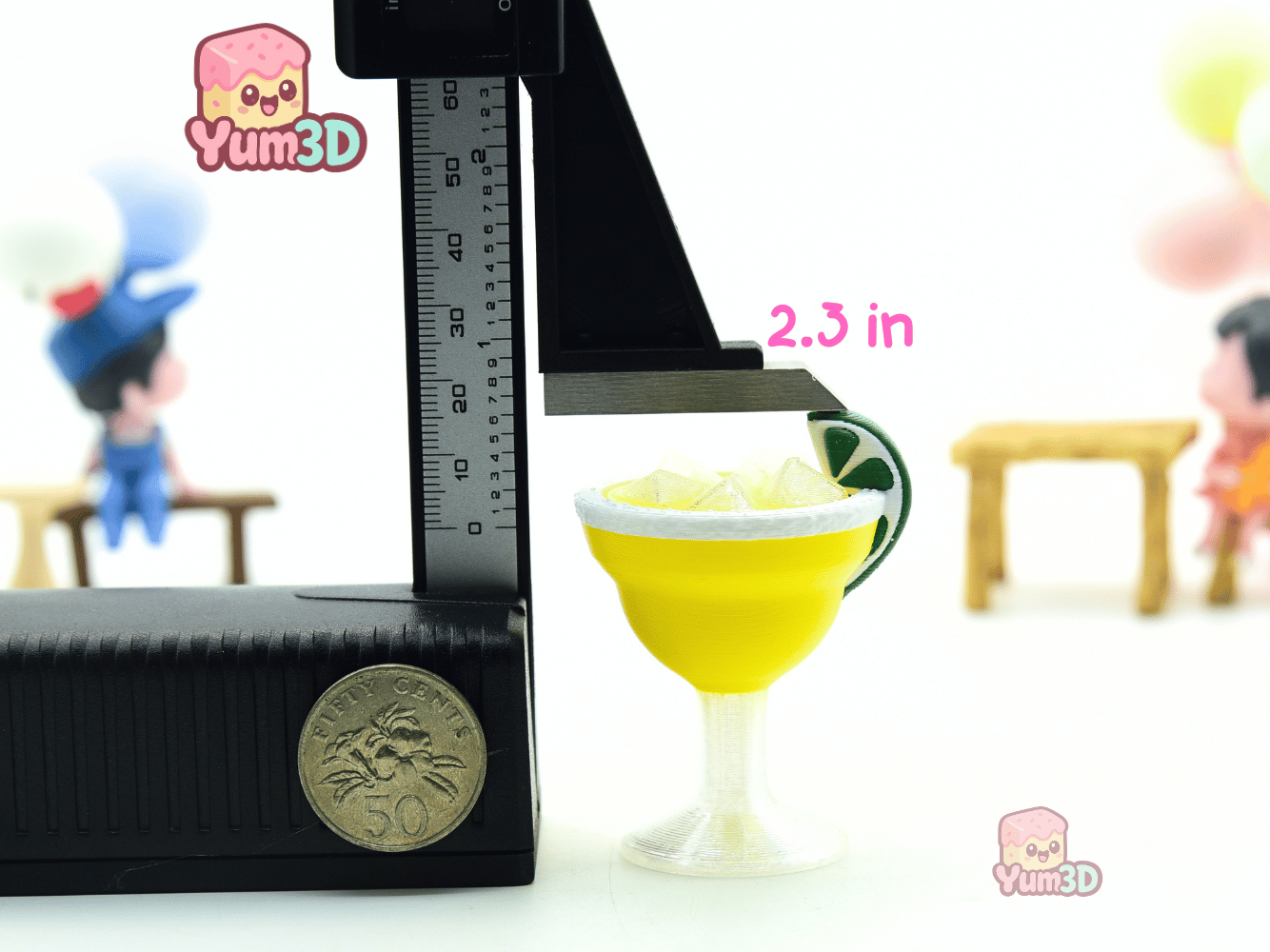 Yum3D-Margarita Set of Clicker Keychains_04.png
