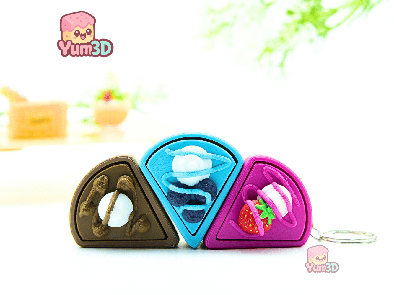 Yum3D-Spring Dripping Cakes Set of Clicker Keychains_10.png