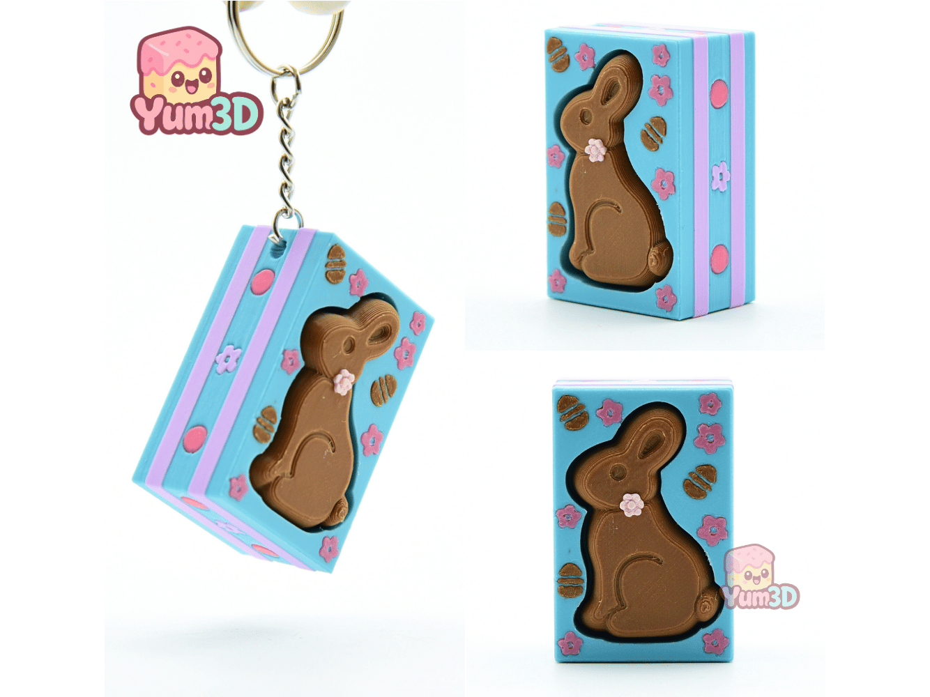 Yum3D-Easter Bunny Chocolate Fidget Clicker Keychain_02.png