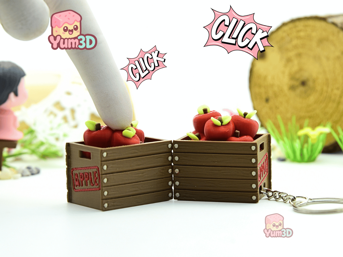 Yum3D-Clicky Apple Crate Fidget Clicker Keychain_01.png