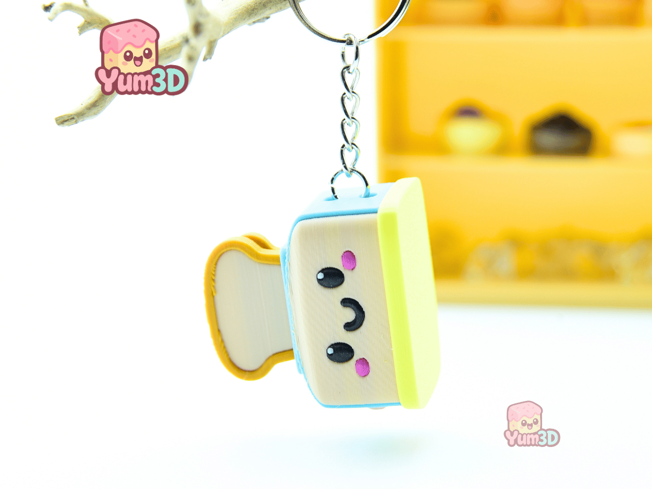 Yum3D-Cute Toaster Fidget Clicker Keychain_07.png