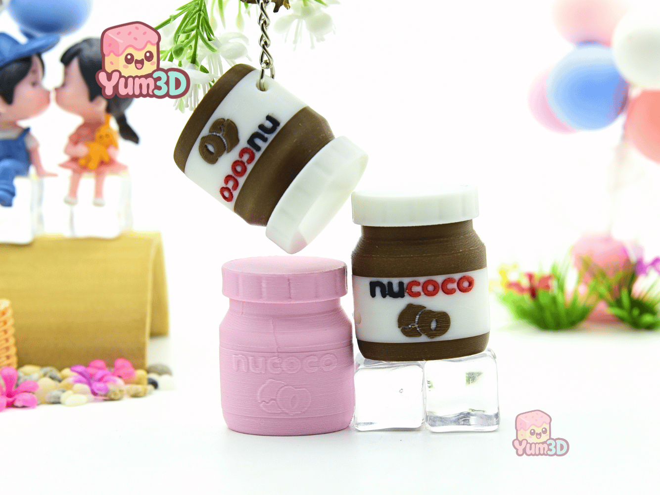 Yum3D-Chocolate Spread Jar Fidget Clicker Keychain_05.png