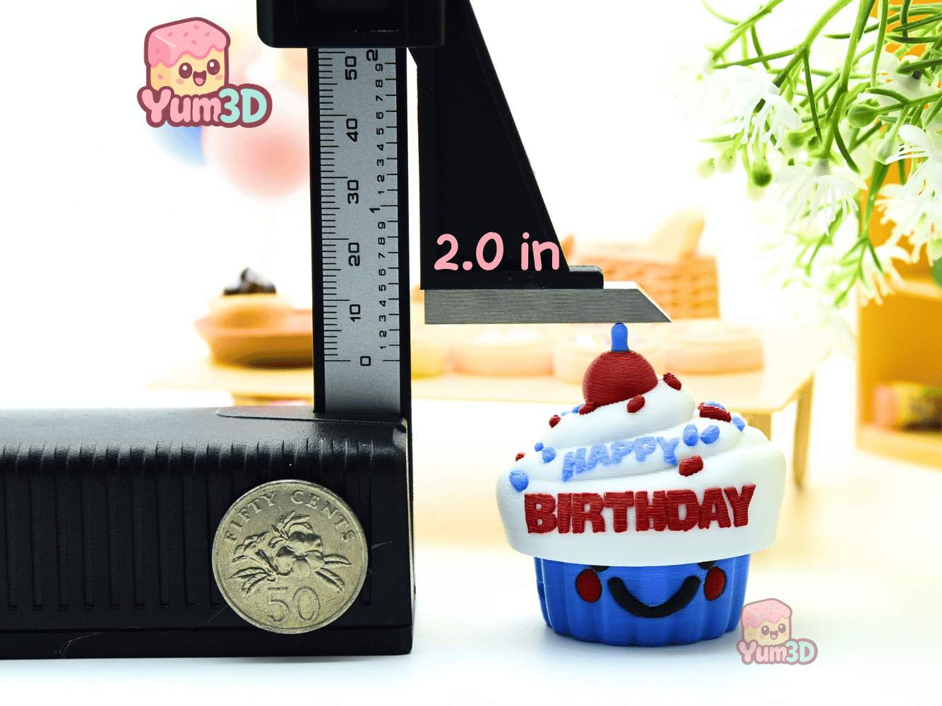 Yum3D-Birthday Celebration Cake Fidget Clicker Keychain_04.png
