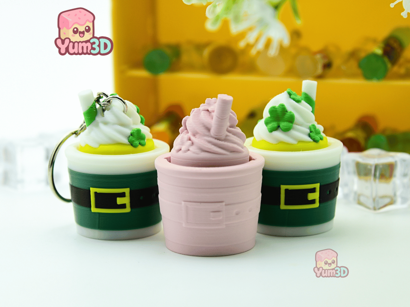 Yum3D-Clover Coffee Charm Fidget Clicker Keychain_08.png