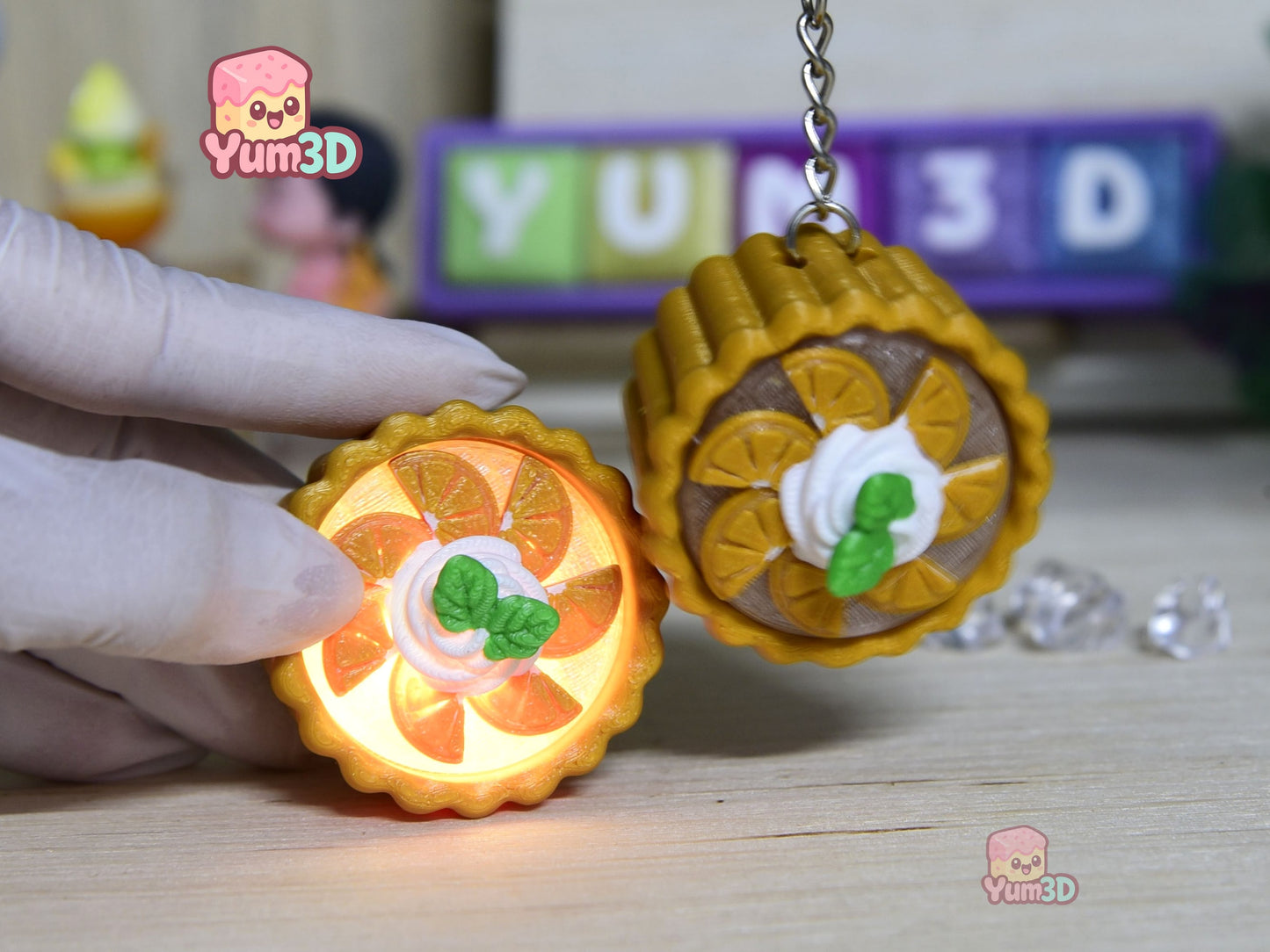 Yum3D-Orange Pie Fidget Led Clicker Keychain_08.jpg