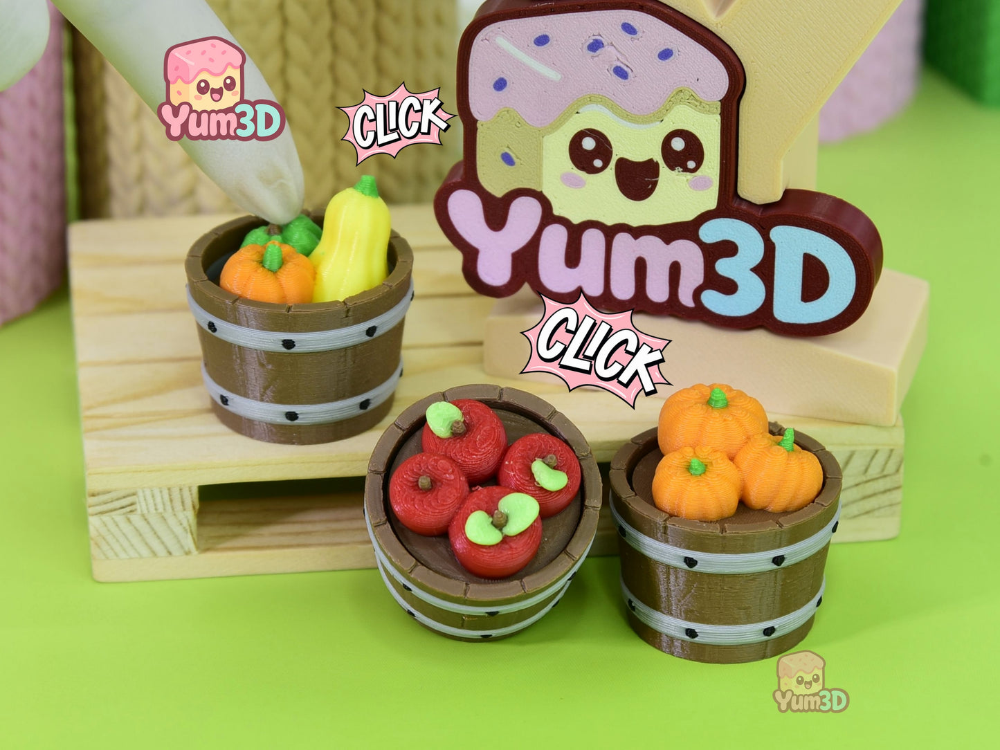 Yum3D-Autumn Harvest Baskets Set of Clicker Keychains_01.jpg