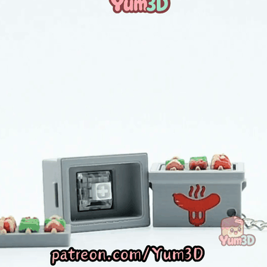 Yum3D-BBQ Grill Fidget Clicker Keychain_11.gif