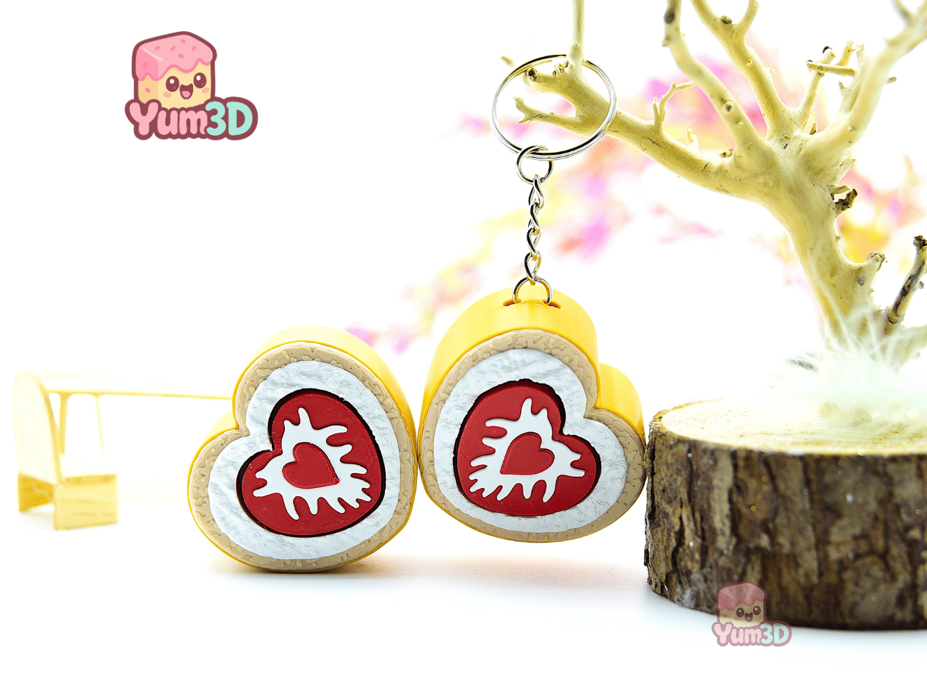 Yum3D-Heart Roll Cake Fidget Clicker Keychain_06.png