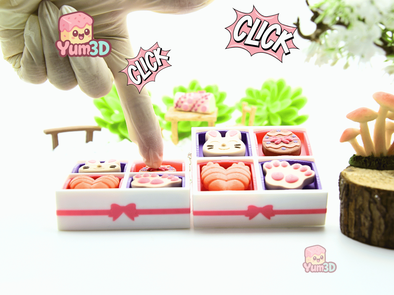 Yum3D-Easter Cookie Delight Fidget Clicker Keychain_01.png