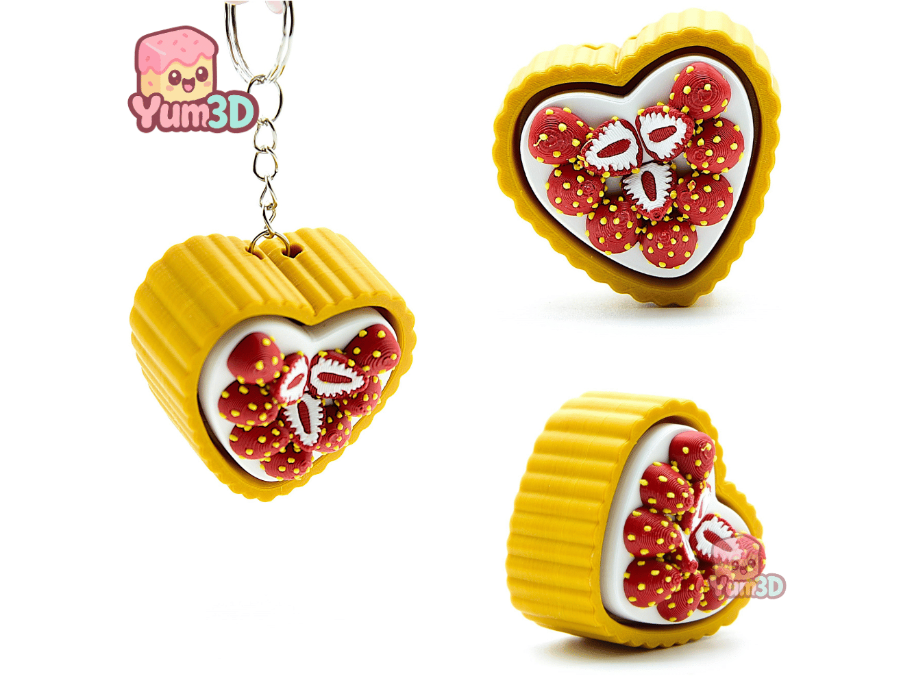 Yum3D-Strawberry Tart Fidget Clicker Keychain_02.png