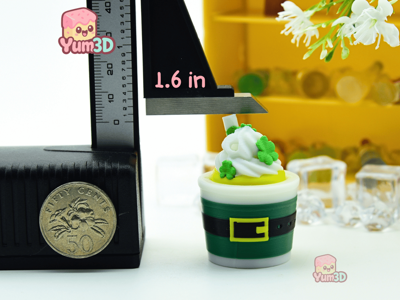 Yum3D-Clover Coffee Charm Fidget Clicker Keychain_04.png