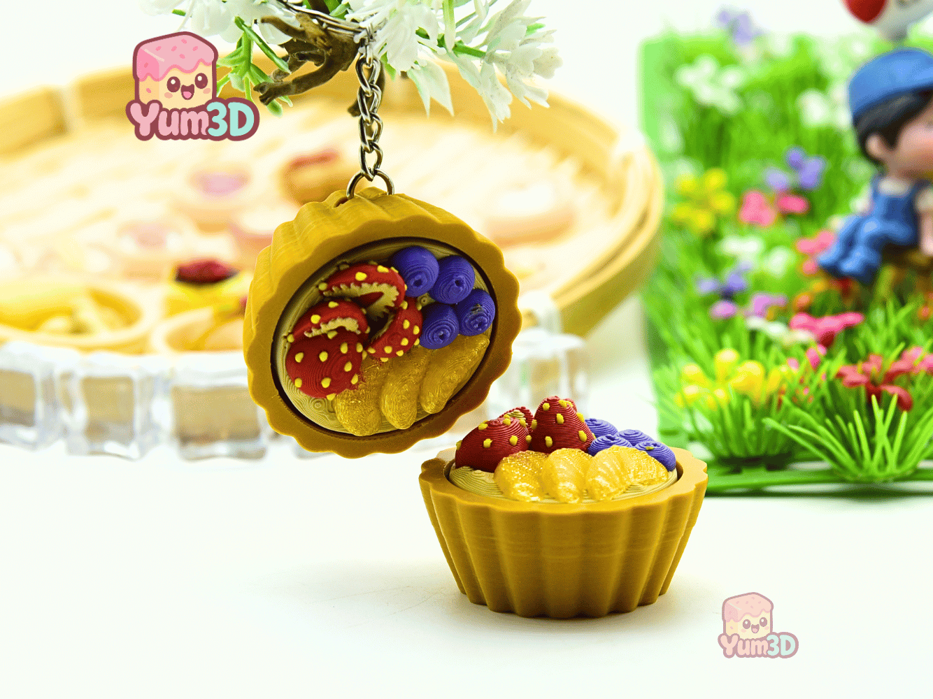 Yum3D-Fruit Cream Tart Fidget Clicker Keychain_06.png