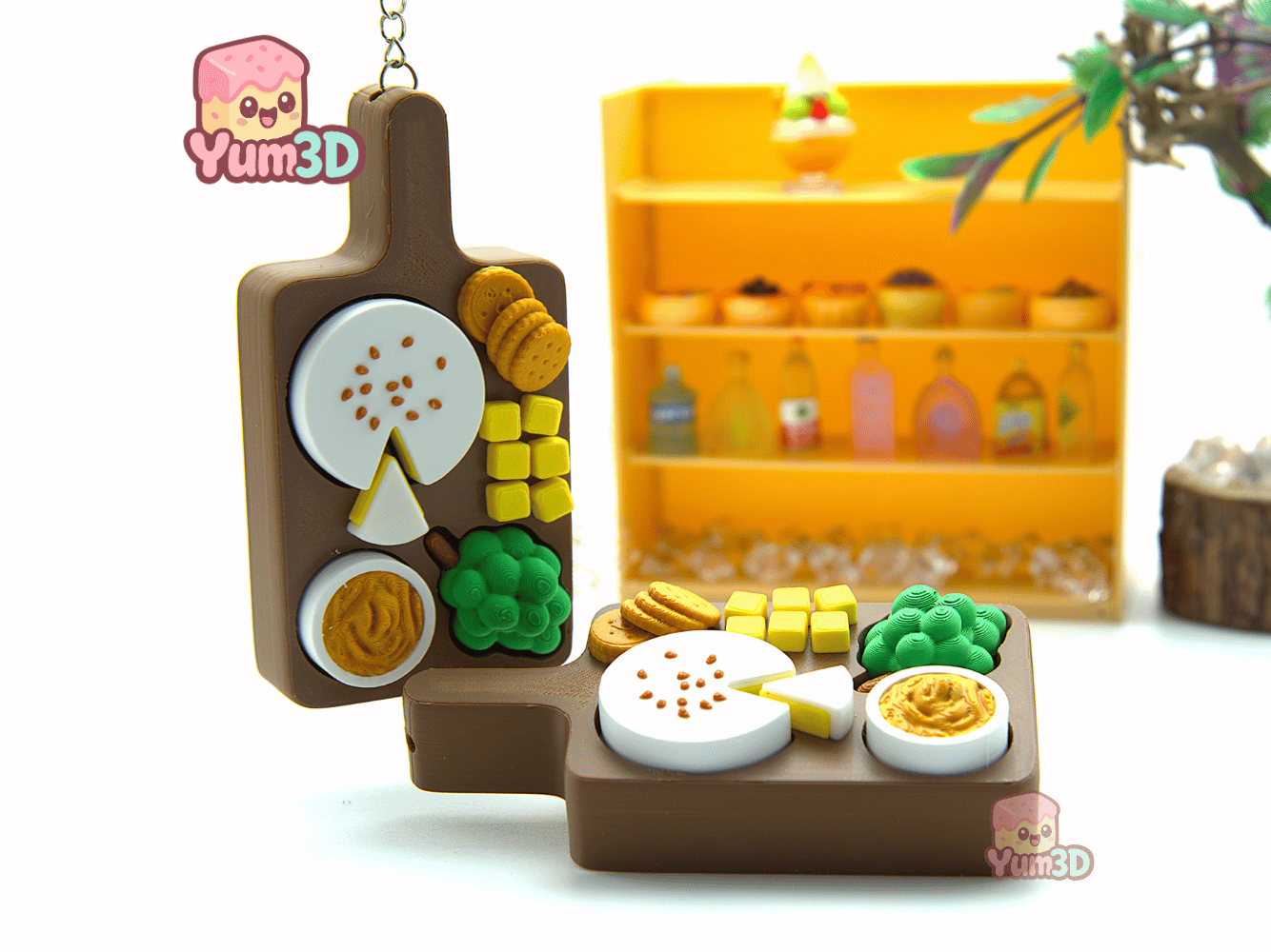 Yum3D-Charcuterie Board Multi Clickers Fidget Clicker Keychain_10.png