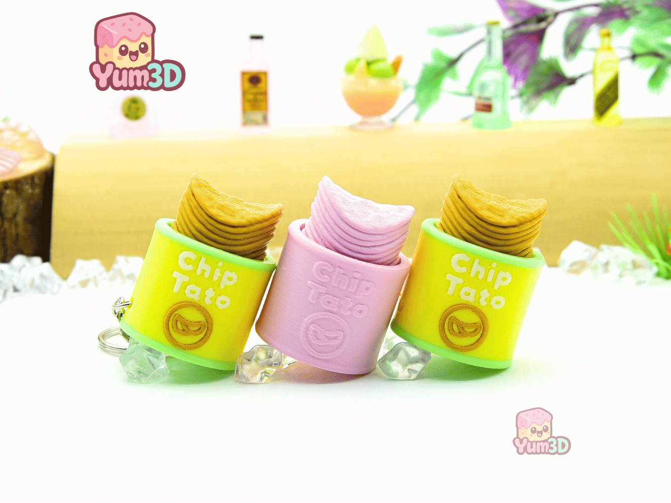 Yum3D-Crunchy Potato Chip Fidget Clicker Keychain_08.png