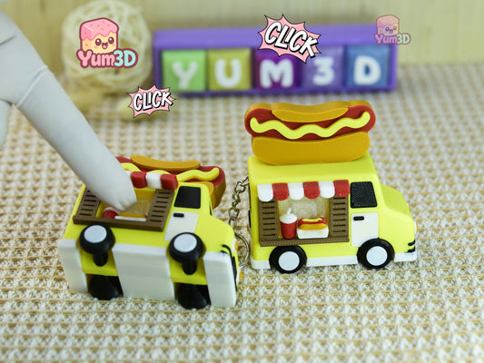Yum3D-Hot Dog Food Truck Fidget Clicker Keychain_01.jpg