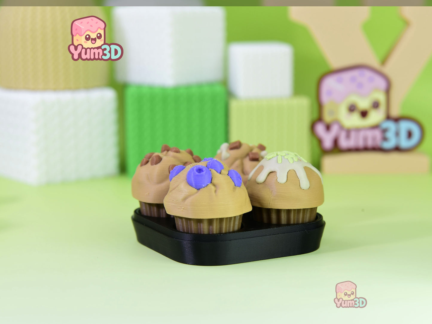 Yum3D-Sweet Muffin Tray Fidget Clicker Keychain_03.jpg