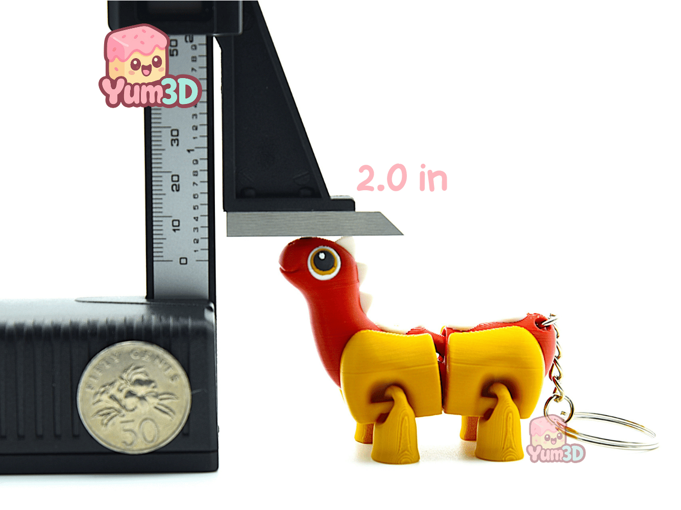 Yum3D-Dino Hotdog Articulated Keychain_03.png