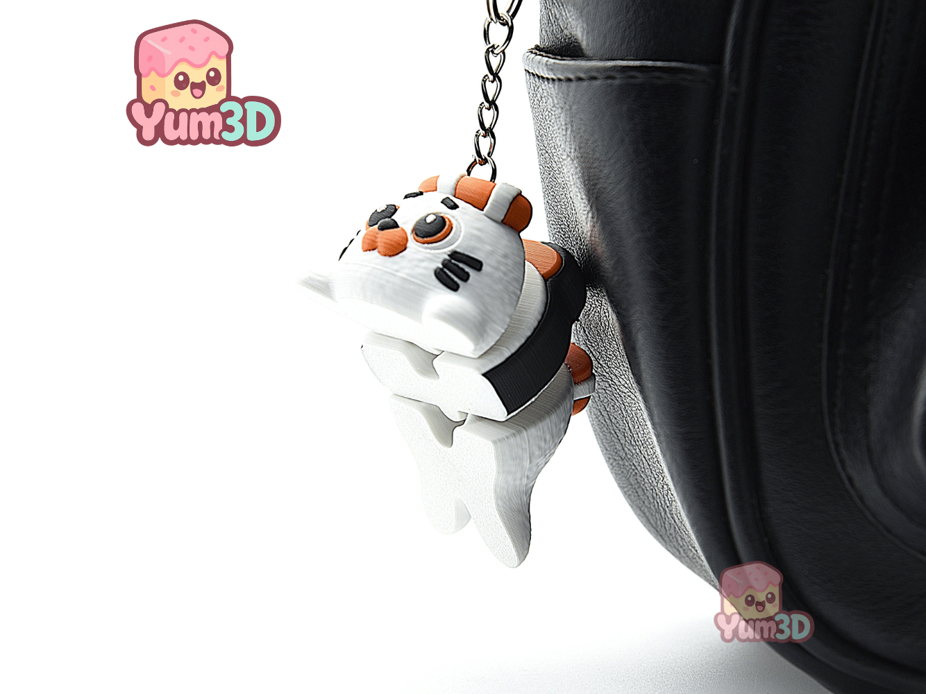 Yum3D-Sushi Seal for Food Lovers Articulated Keychain_06.png