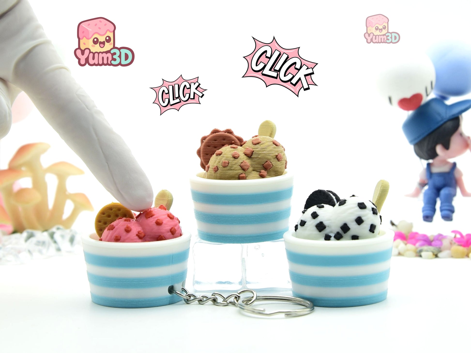 Yum3D-Ice Cream Cups Set of Clicker Keychains_01.jpg