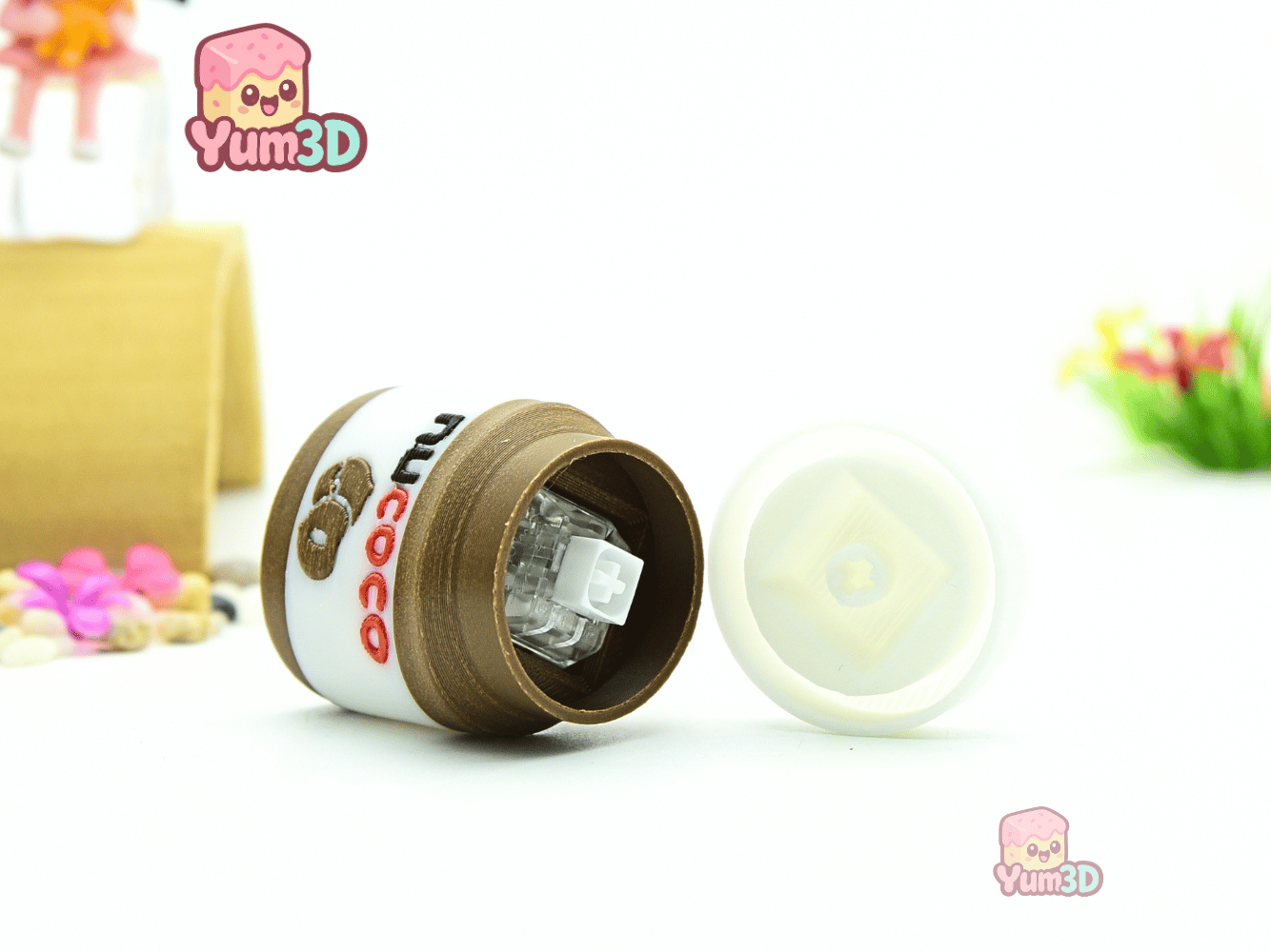 Yum3D-Chocolate Spread Jar Fidget Clicker Keychain_03.png
