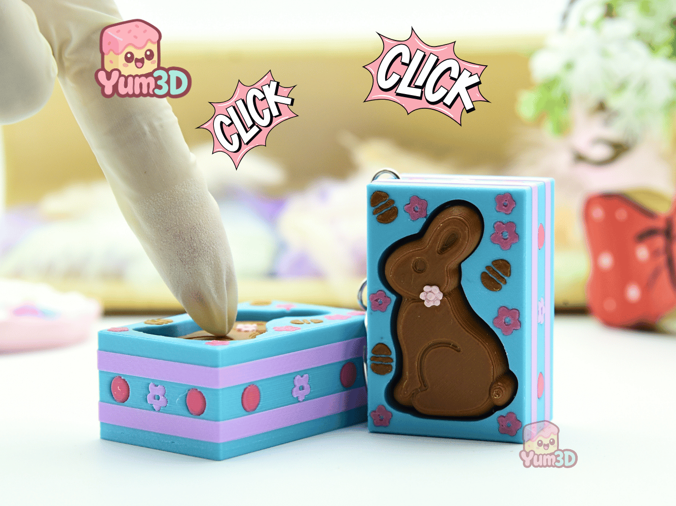 Yum3D-Easter Bunny Chocolate Fidget Clicker Keychain_01.png