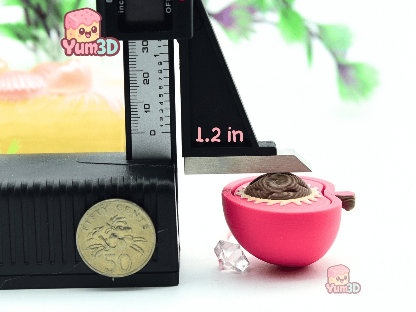 Yum3D-Playful Apricot Fidget Clicker Keychain_04.png