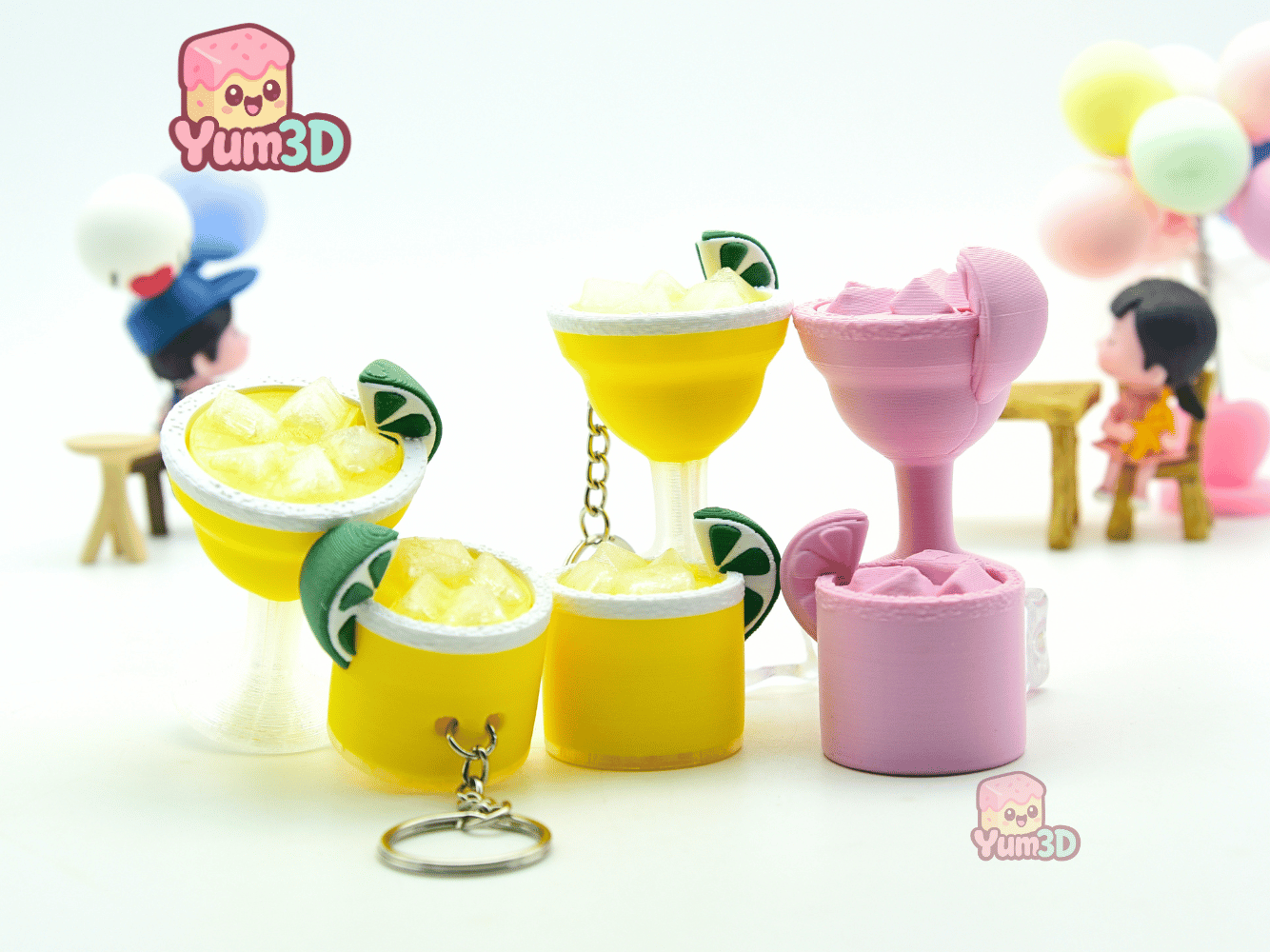 Yum3D-Margarita Set of Clicker Keychains_08.png