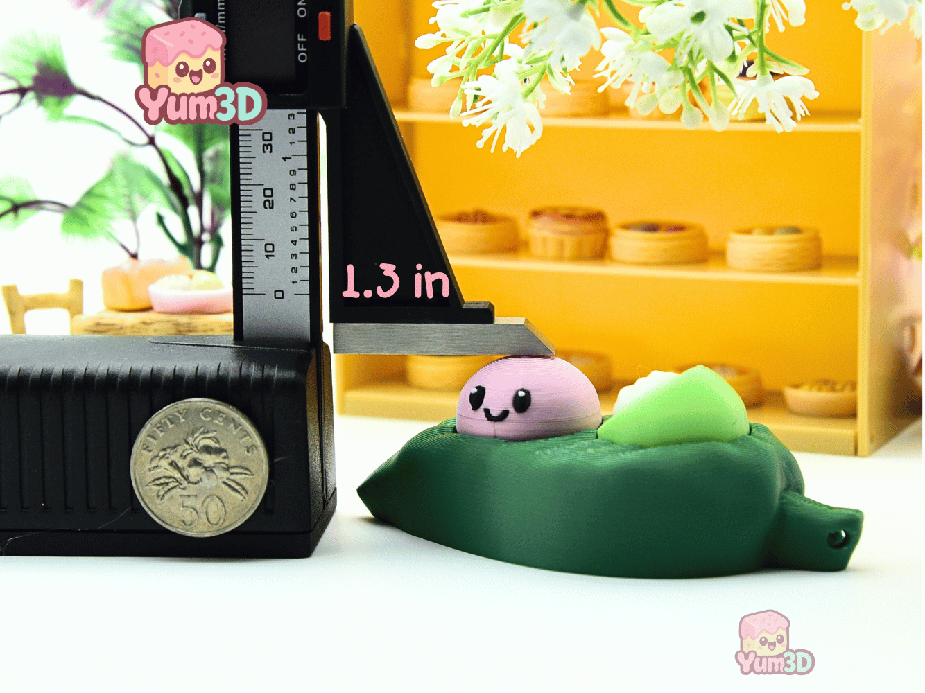 Yum3D-Mochi Clickers on Leaf Fidget Clicker Keychain_04.png