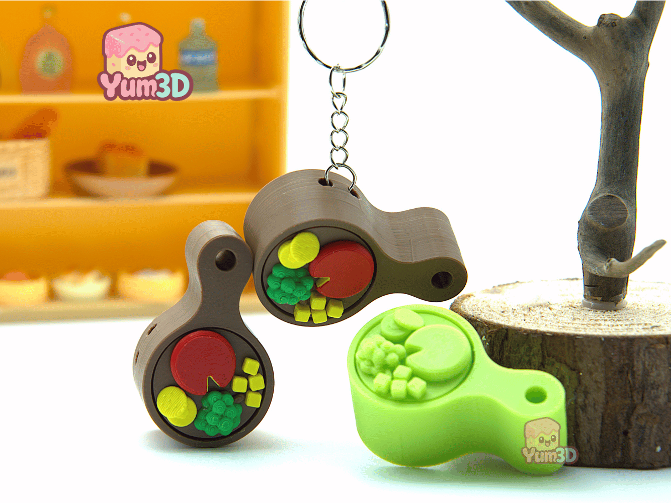 Yum3D-Mini Charcuterie Board Fidget Clicker Keychain_05.png