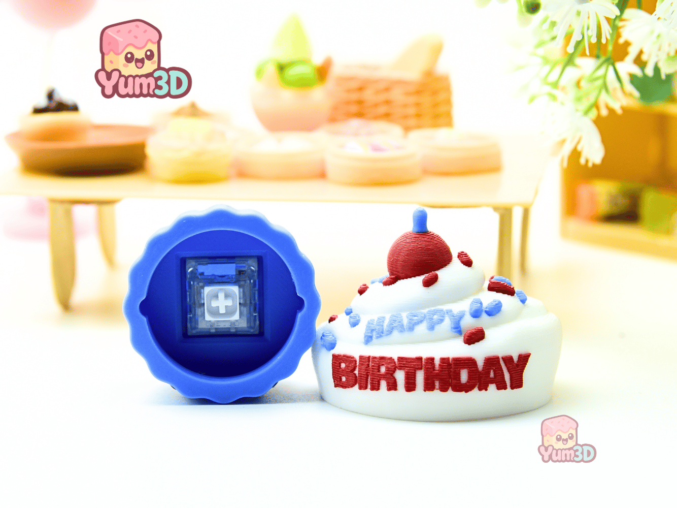 Yum3D-Birthday Celebration Cake Fidget Clicker Keychain_03.png