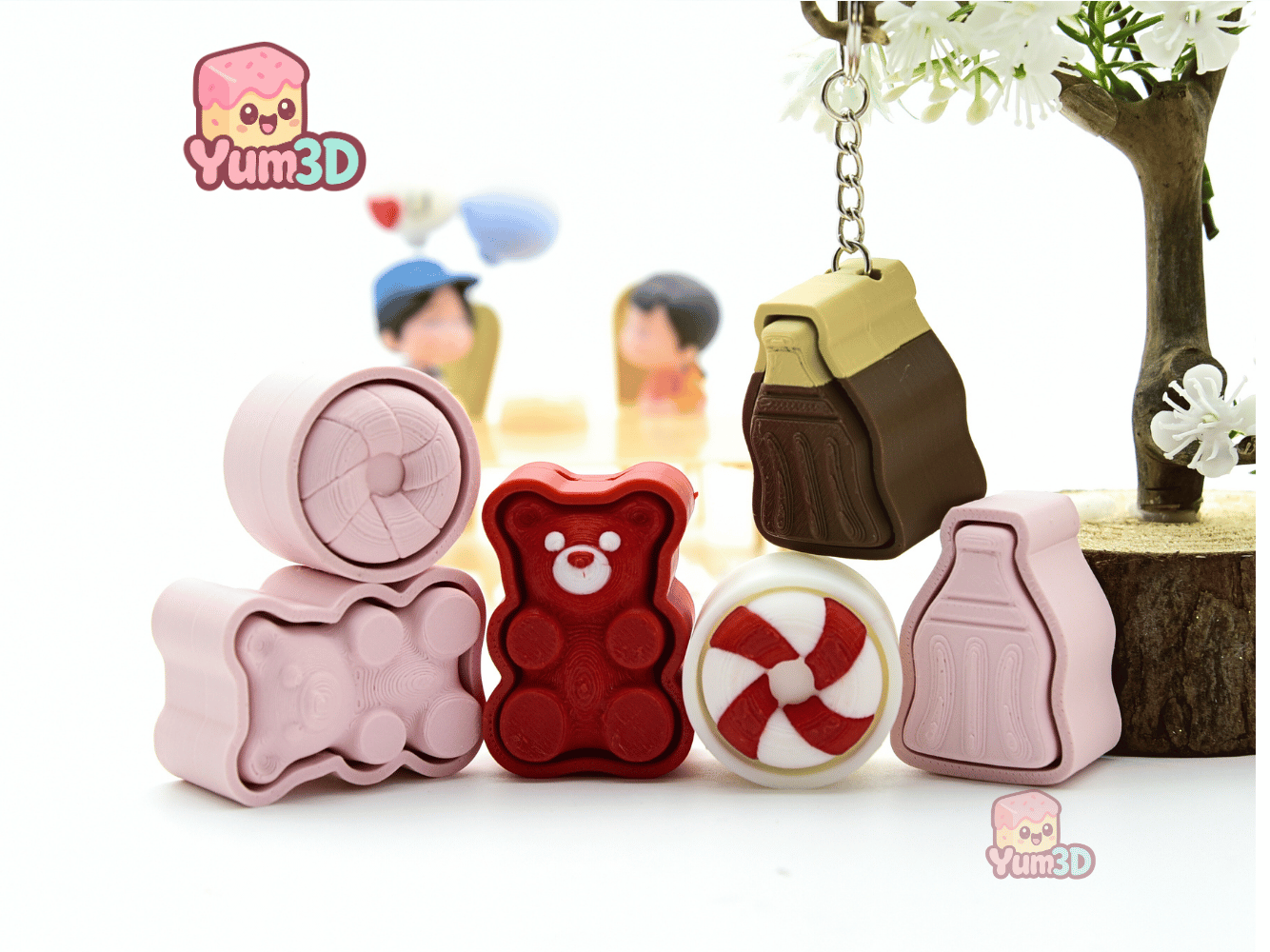 Yum3D-Sweet Candy Gummy Set of Clicker Keychains_05.png