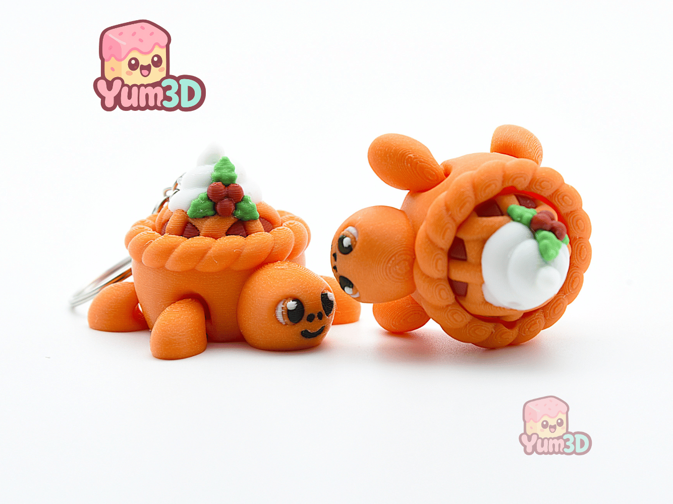 Yum3D-Cranberry Turtle Pie Articulated Fidget Clicker Keychain_09.png