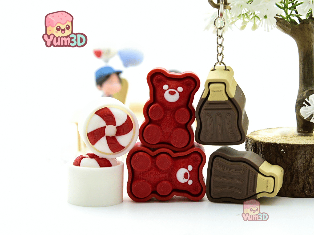 Yum3D-Sweet Candy Gummy Set of Clicker Keychains_06.png